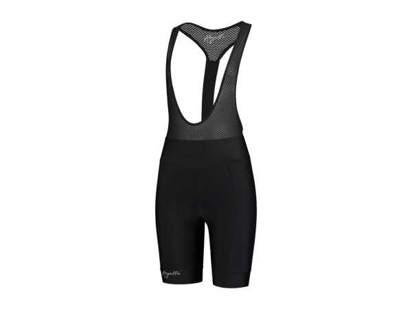 Rogelli Detach - Cykelbukser med seler - Dame - Active pude - Sort - Str. 2XL