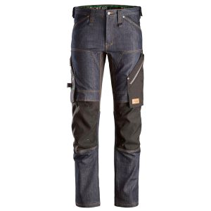 SNICKERS Arbejdsbukser FlexiWork Denim 6956 denim/sort - C148