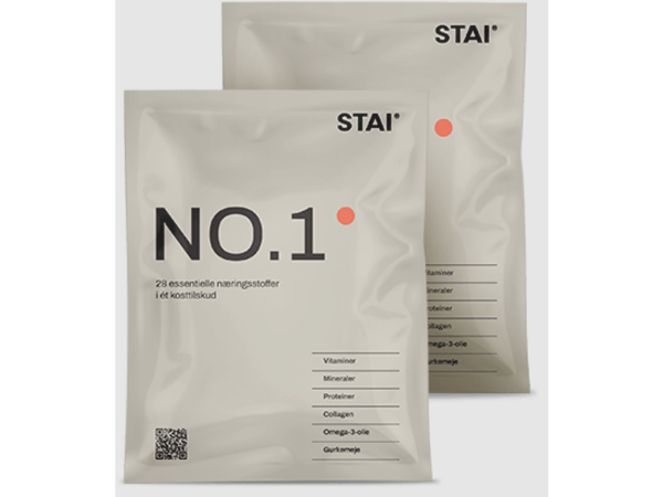 STAI - NO.1 m/ sød smag - Kosttilskud - 30 x 15 g