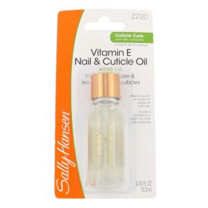 Sally Hansen Vitamin E Nail And Cuticle Oil, 13.3 Ml, Packaging May Vary