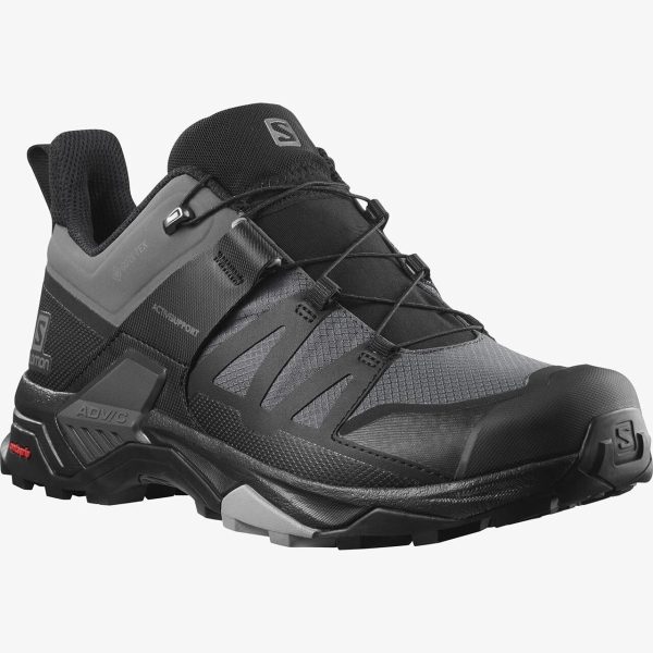 Salomon Mens X Ultra 4 GTX (Sort (MAGNET/BLACK/MONUMENT) 42)