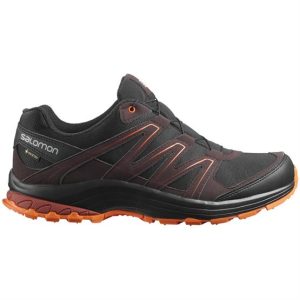 Salomon Sollia GTX Mens, Black / Chocolate Plum