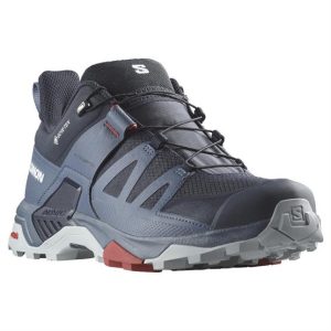 Salomon X Ultra 4 GTX Mens, Carbon / Baring Sea