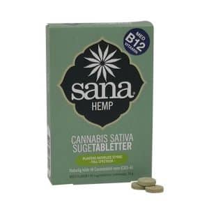 Sana Hemp Sugetabletter (40 tab)