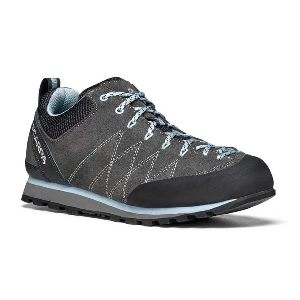 Scarpa Womens Crux (Grå (SHARK/BLUE RADIANCE/GRAY) 37)