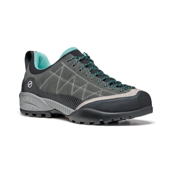 Scarpa Womens Zen Pro (Grå (SHARK/GREEN BLUE) 38)