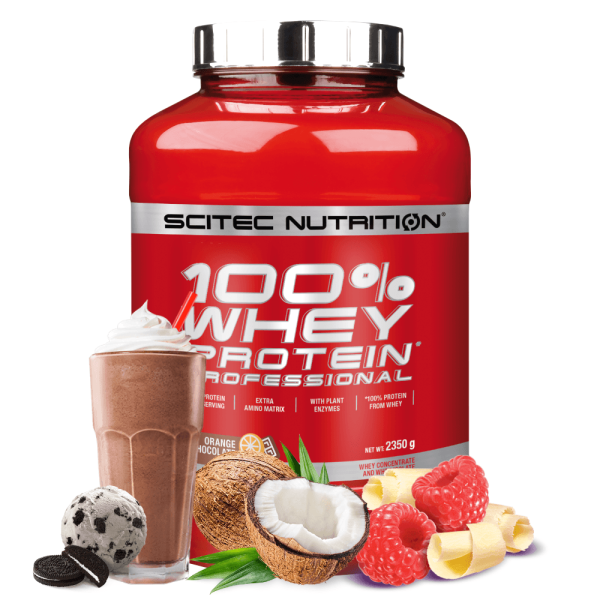 Scitec Nutrition 100% Whey Protein Professional (2350g) - Proteinpulver