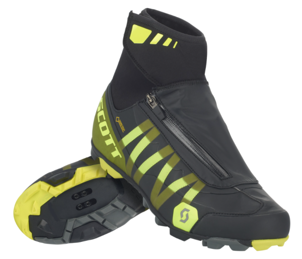 Scott MTB Heater Gore-Tex Herre Sko, black/yellow