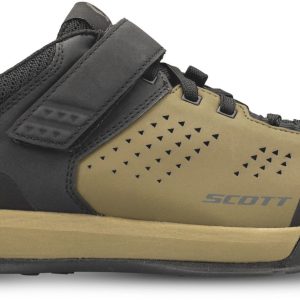 Scott MTB Shr-alp Lace Strap Cykelsko - Black/Fir Green