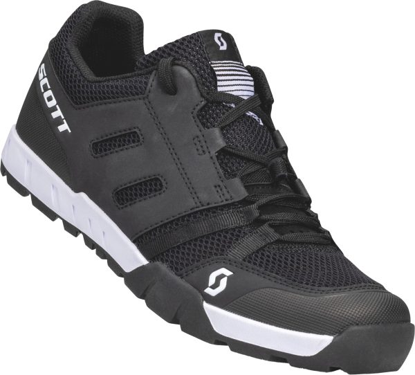 Scott Sport Crus-r Flat Lace Cykelsko - Black/White