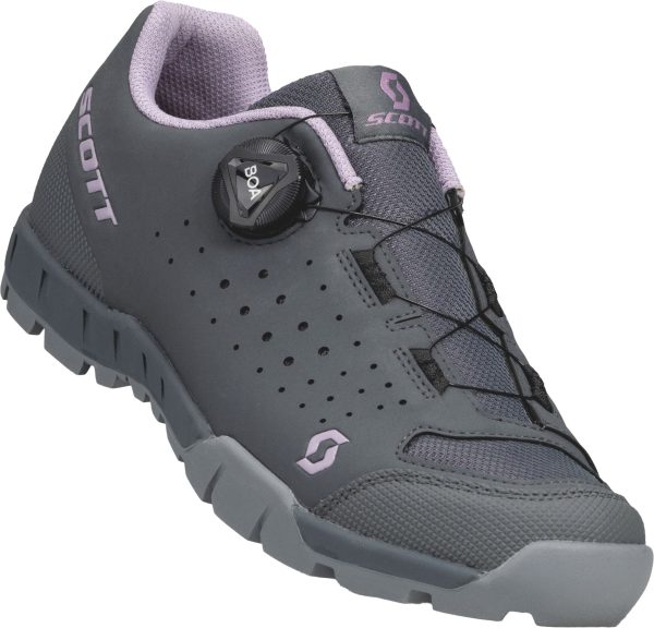 Scott Sport Trail Evo Boa Dame Cykelsko - Dark Grey/Light Pink