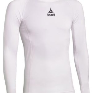 Select 62354 Baselayer Langærmet Herre, hvid