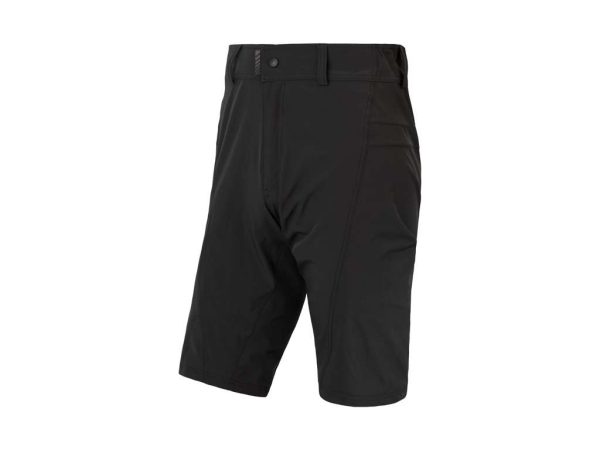 Sensor Helium - Baggy cykelshorts med TMF pude - MTB - Sort - Str. S