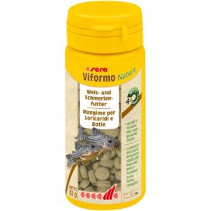 Sera Viformo Nature, Akvariefisk, Tør Fiskefoder, Tablet, Vitamin A, Vitamin B1, Vitamin B2, Vitamin C, Vitamin D3, Vitamin E, 37,3%, 10%