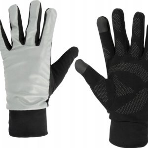 Sko Sports Gloves With Touchscreen Tip Avento 44Ac Reflective M/L Silver/Black