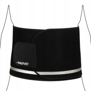 Sko Waist Trimmer Belt Avento 44Si Adjustablle L/Xl Black/Silver Grey