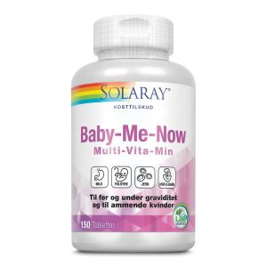 Solaray Baby - Me - Now multivitamin, 150 tabletter - Solaray - Vitamins - Buump