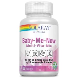 Solaray Baby - Me - Now multivitaminer, 90 tabletter - Solaray - Vitamins - Buump