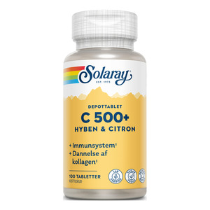 Solaray C500+ Hyben & Citron - 100 tabl.