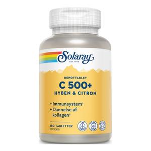 Solaray C500+ Hyben & Citron - 180 depottabl.