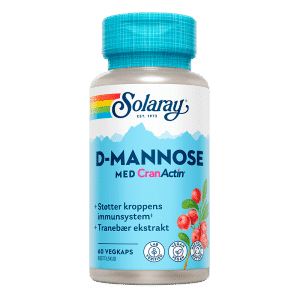 Solaray D-Mannose M. CranActin (60 kaps)