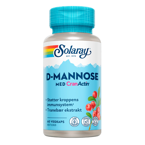 Solaray D-Mannose M. CranActin (60 kaps)