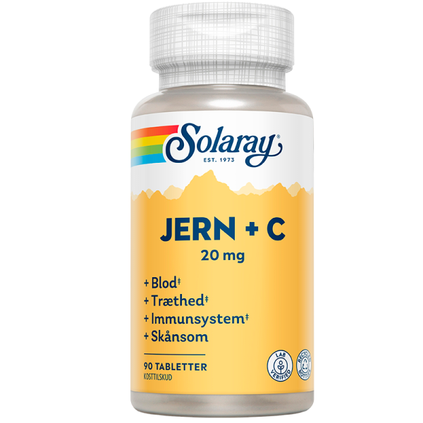 Solaray Jern + C (90 tab)