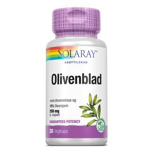 Solaray Olivenblad - 30 kaps.