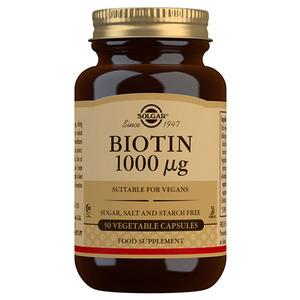 Solgar Biotin 1000 Âµg - 50 kap