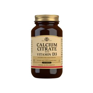 Solgar Calcium Citrate + D3 - 240 tabl