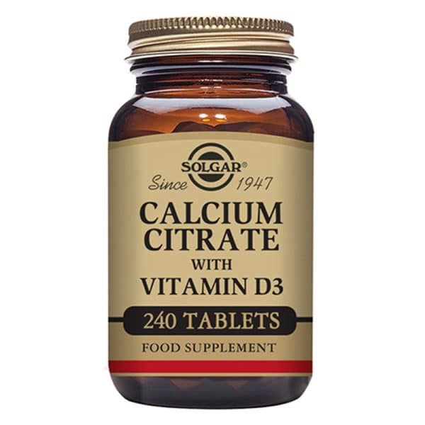 Solgar Calcium Citrate+D3 (240 tab)