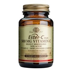 Solgar Ester C-Vitamin Plus 500 mg (50 vegicaps)