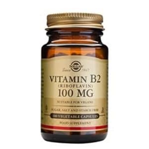 Solgar Riboflavin Vitamin B2 100 mg (100 kaps)