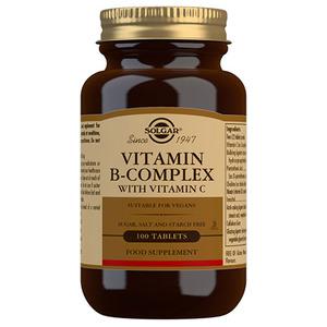 Solgar Vitamin B-Complex + C - 100 tabl