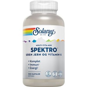 Spektro Multi-Vita-Min uden jern og vit. K.