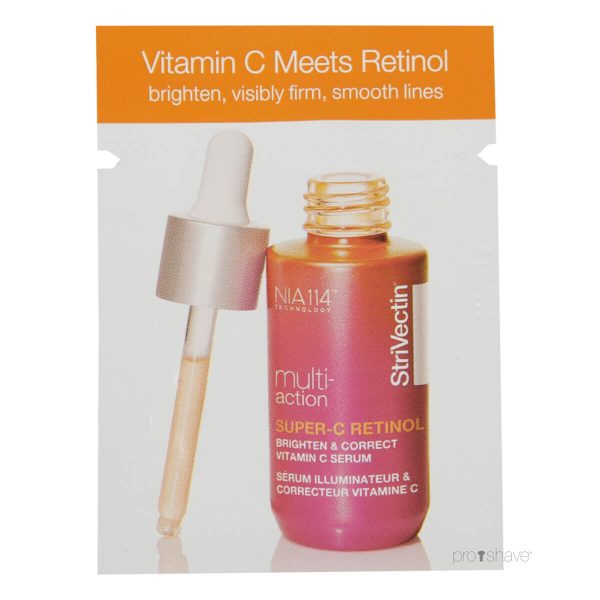 StriVectin Super-C Retinol Brighten & Correct Vitamin C Serum, Multi Action, Sample, 1 ml.