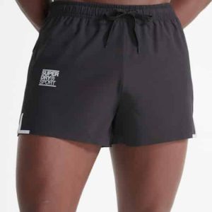 SuperDry Sport - Run Lightweight Shorts - Black XS