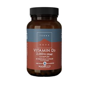 TERRANOVA D3-vitamin - 50 Âµg - 50 kaps