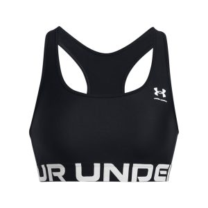 Under Armour HeatGearÂ® Mid Branded Sports BH Dame