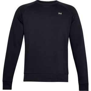 Under Armour Rival Fleece Crew Sweatshirt Herre, sort