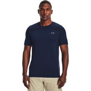 Under Armour Seamless T-shirt Herre, navy