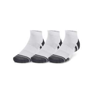 Under Armour Sokker - Performance Tech Low Cut Socks 3-Pak - White L