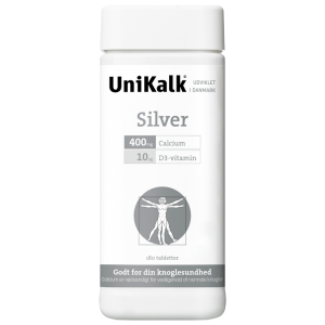 UniKalk Silver m. D vitamin (180tab)