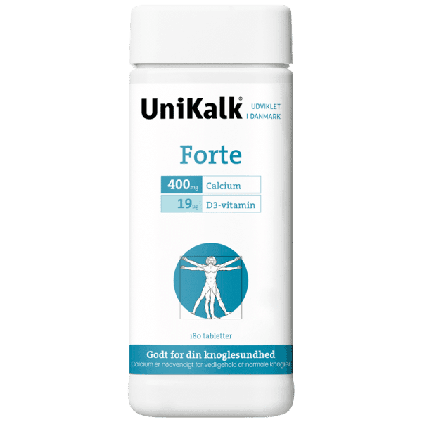 UniKalkÂ® Forte (180 tabletter)