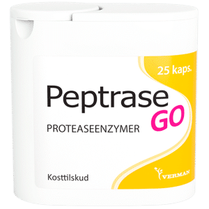 Verman Peptrase GO (25 kaps)