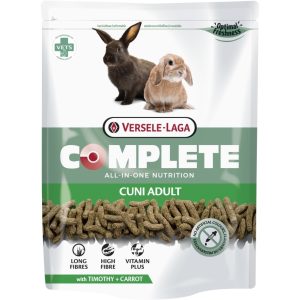 Versele-Laga Cuni Adult Complete, Granulat, 500 G, Kanin, Vitamin A, Vitamin C, Vitamin D3, Vitamin E, Kobber, Kobbersulfat, Jod, Jern, Mangan, Selen