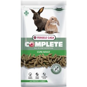 Versele-Laga Cuni Adult Complete, Snack, 1,75 Kg, Kanin, Vitamin A, Vitamin C, Vitamin D3, Vitamin E, Kobber, Jod, Jern, Mangan, Selenium, Zink, 14%