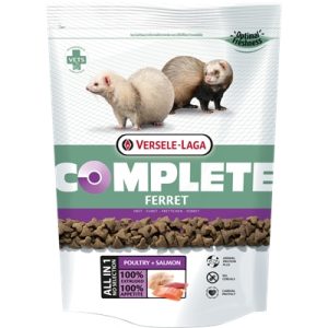 Versele-Laga Ferret 750G, Snack, 750 G, Vitamin D3, Vitamin E, Poultry (Chicken 42%, Turkey 6%, Duck 2%), Potatoes, Animal Fat, Peas, Beet Pulp, Cell