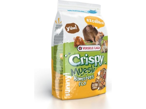 Versele-Laga Muesli - Hamsters & Co, Snack, 2,75 Kg, Hamster, Rotte, Vitamin A, Vitamin D, Vitamin E, Cereals (40%), Seeds, Vegetable Products, Veget