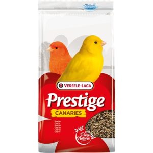 Versele-Laga Prestige Canaries 1Kg, Frø, 1 Kg, Papegøje, Vitamin A, Canary Seed 53%, Shelled Oats 14%, Rapeseed 13%, Turnip Rape 13%, Linseed 5%, Nig